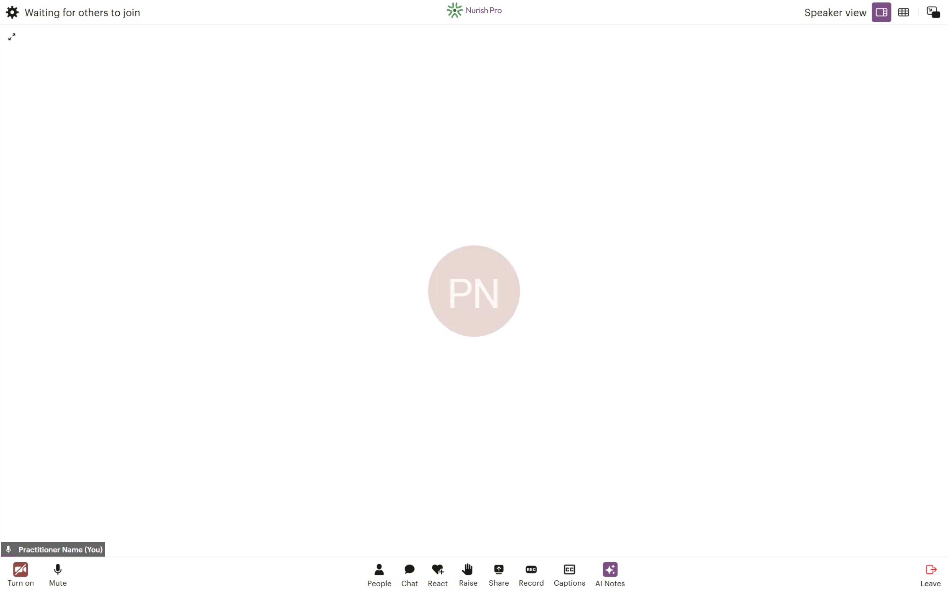 Utilise In-Call AI and Layout Controls screenshot